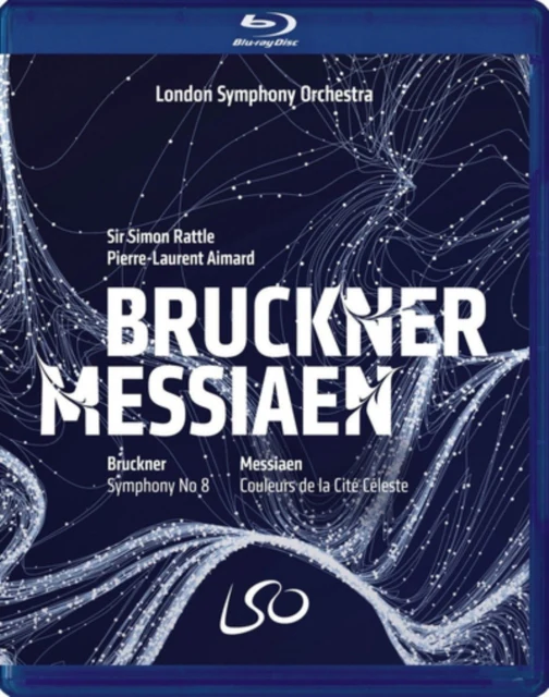 Bruckner/Messiaen: Symphony No. 8/Couleurs De La Cité Céleste [Blu-ray / with DVD - Double Play]