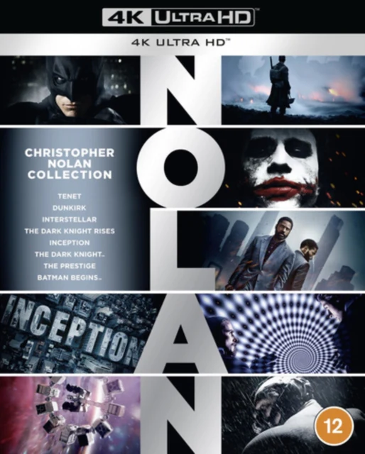 Christopher Nolan: Director's Collection [Blu-ray / 4K Ultra HD (Box Set)]