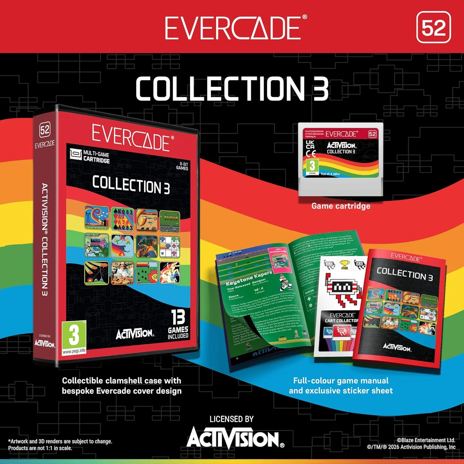 Evercade Activision Collection 3 Cartridge 52 - Image 2