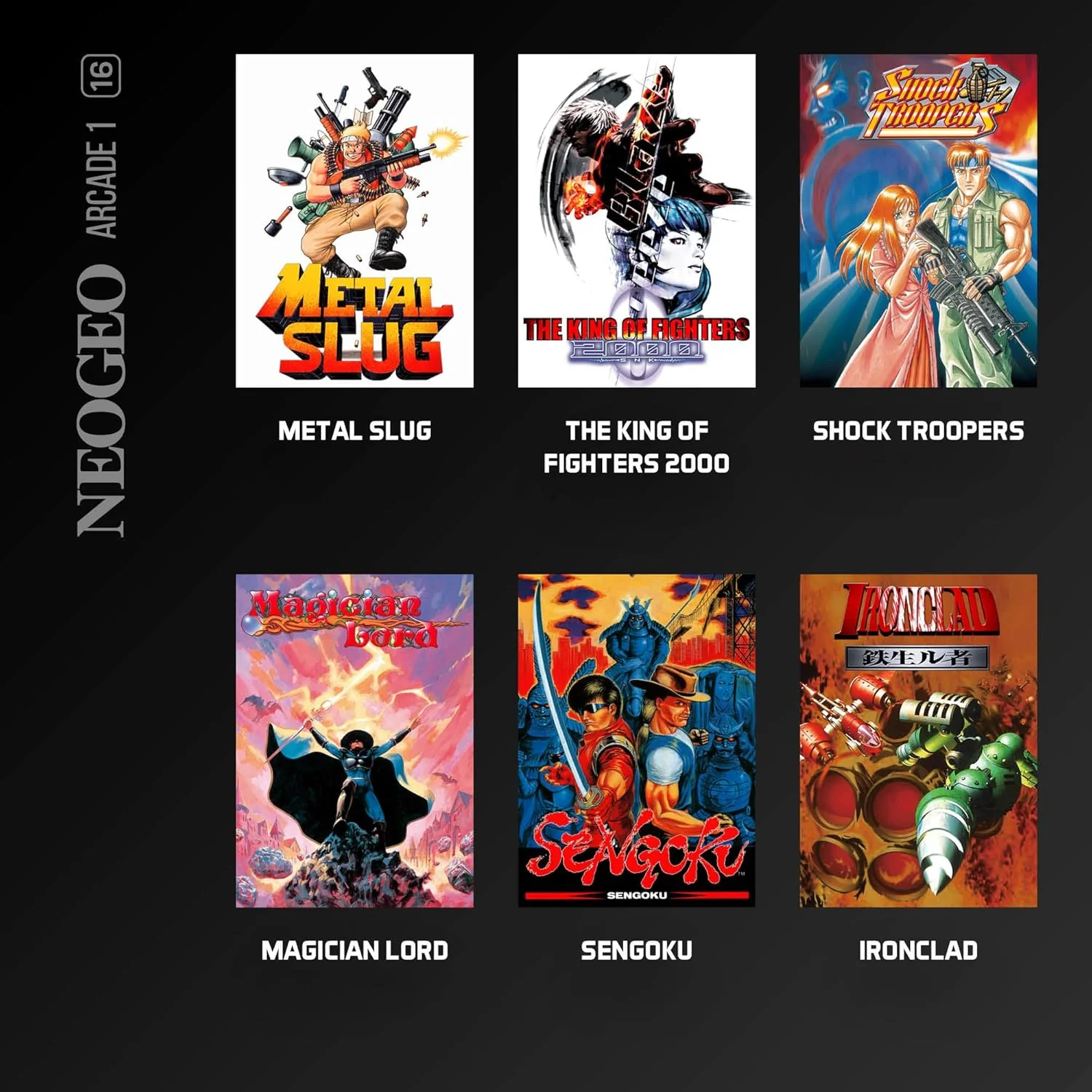 Evercade NEOGEO Arcade 1 Cartridge 16 - Image 4