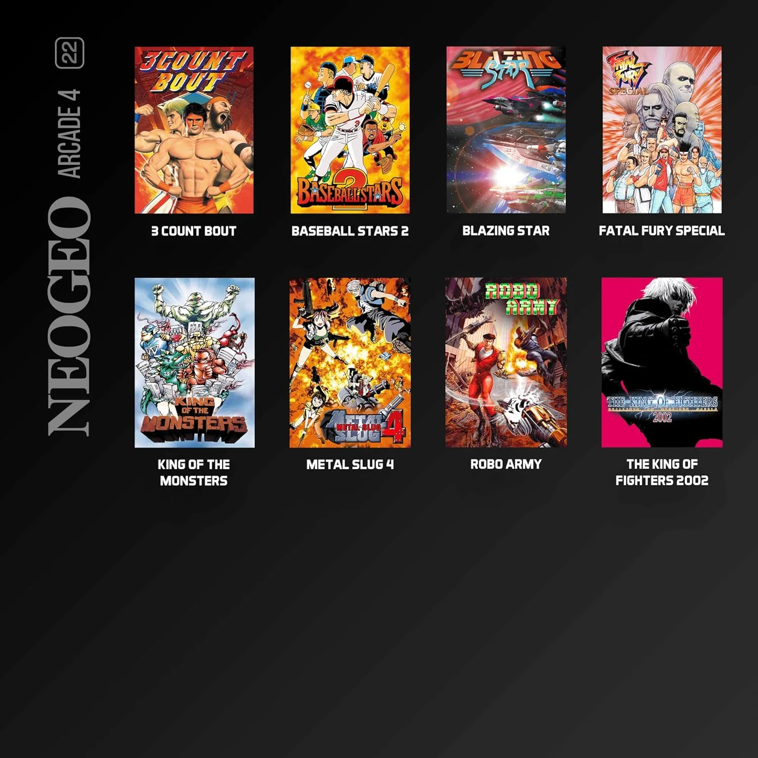 Evercade NEOGEO Arcade Collection 4 Cartridge 22 - Image 2