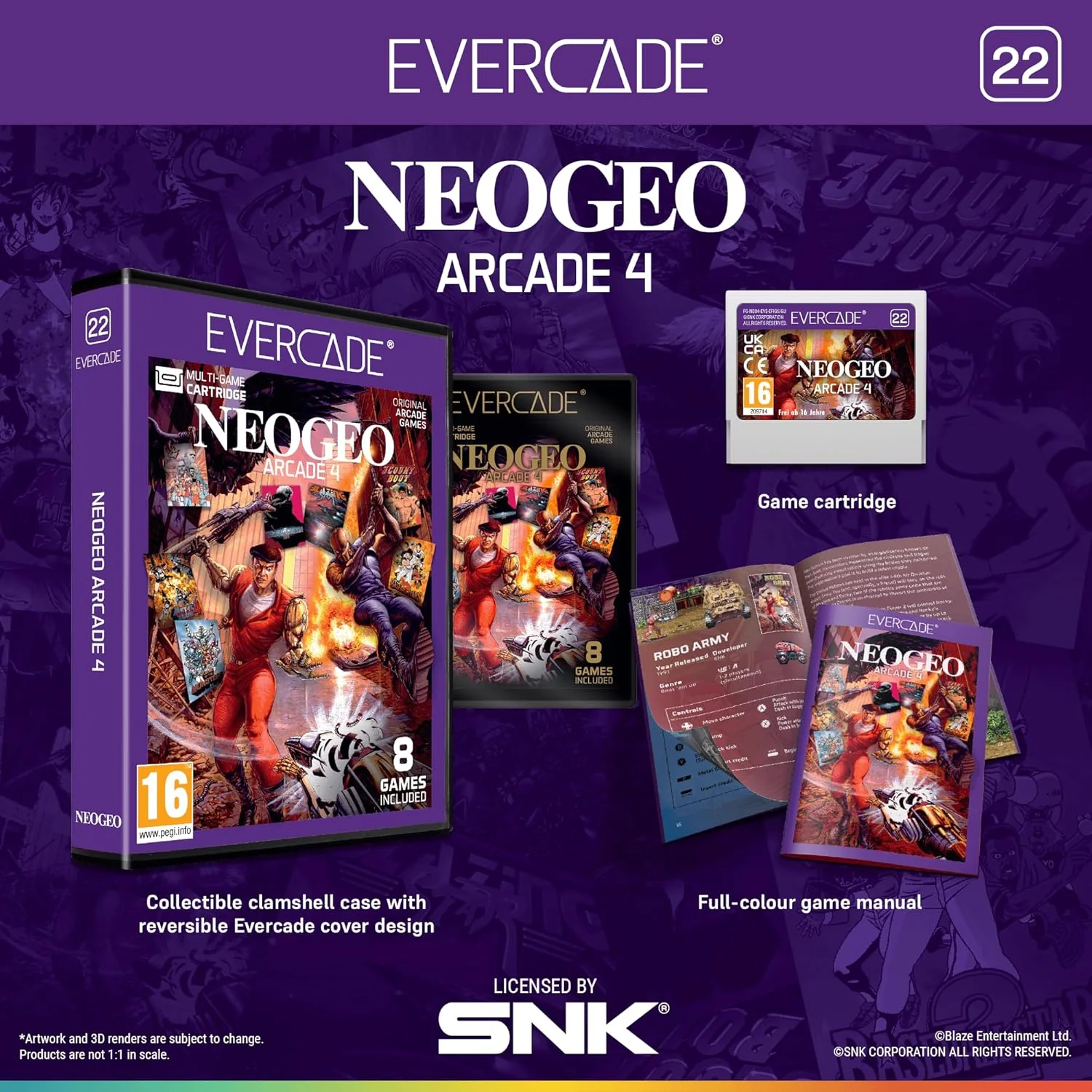 Evercade NEOGEO Arcade Collection 4 Cartridge 22 - Image 3