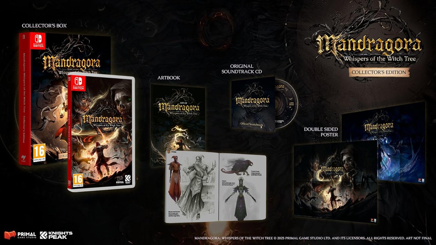 Mandragora: Whispers of the Witch Tree - Collectors Edition (Nintendo Switch) - Image 2