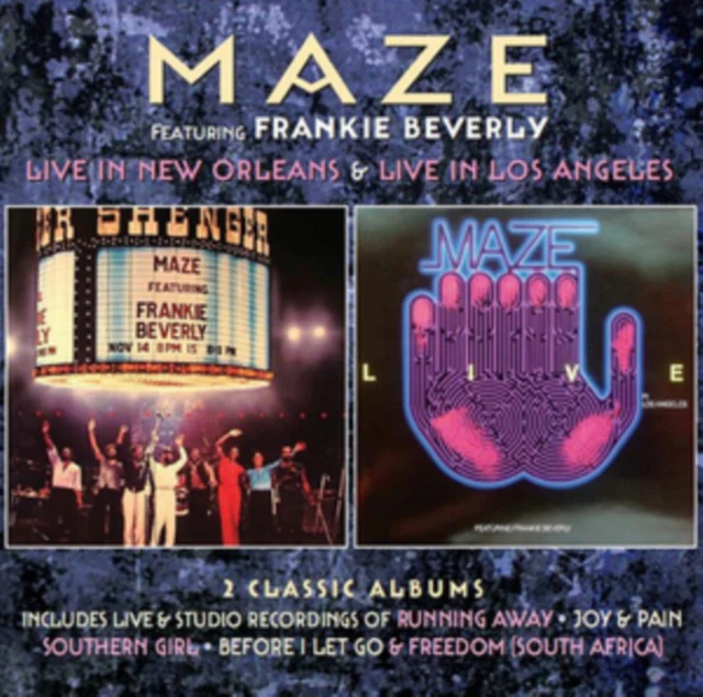 Maze feat. Frankie Beverly - Live in New Orleans/Live in Los Angeles [CD / Album]