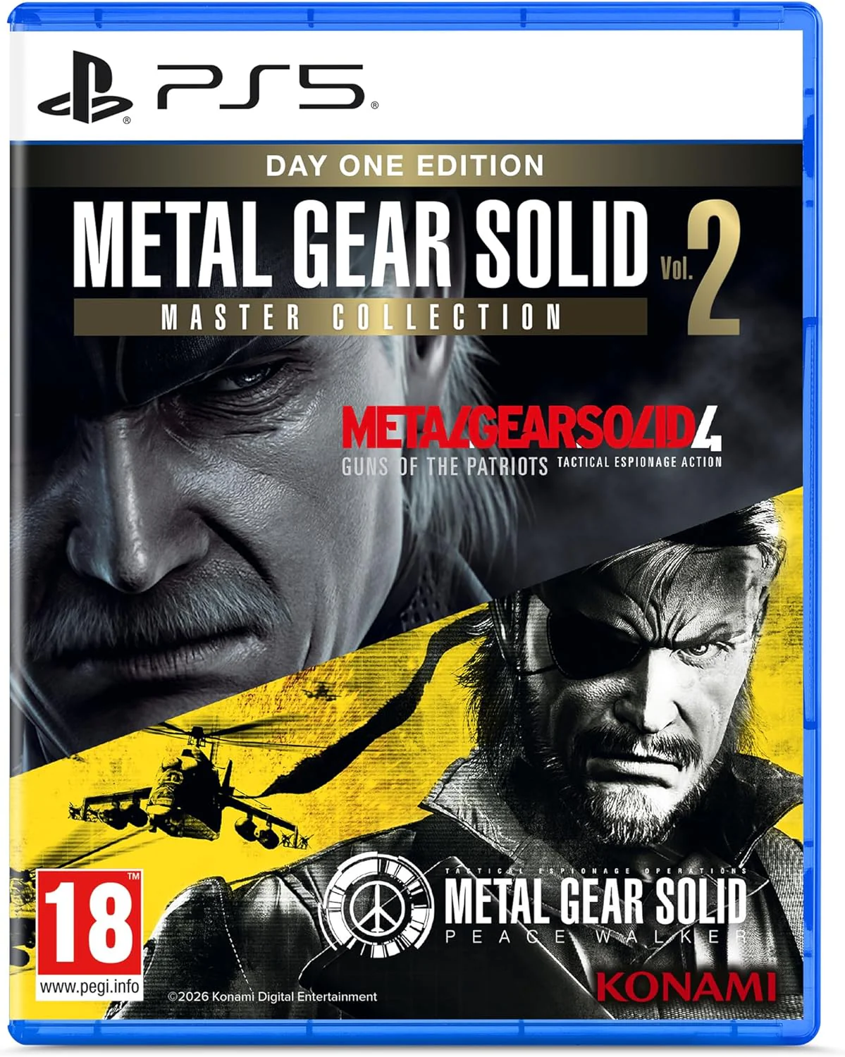 Metal Gear Solid: Master Collection Volume 2 – Day One Edition (PS5)