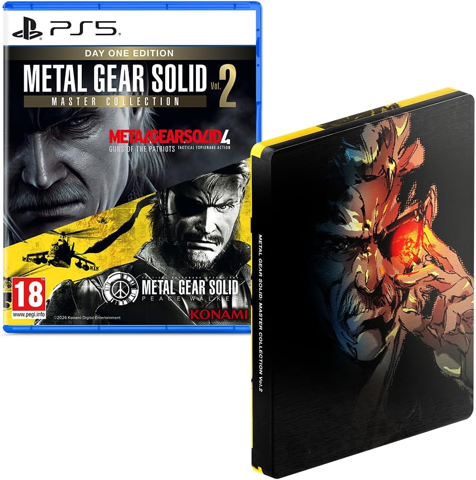 Metal Gear Solid: Master Collection Volume 2 – Day One Edition (PS5) with Steelbook