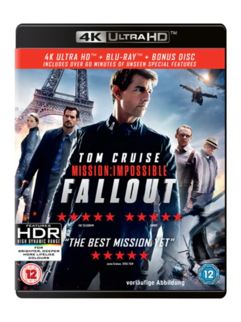 Mission: Impossible - Fallout [Blu-ray / 4K Ultra HD + Blu-ray]