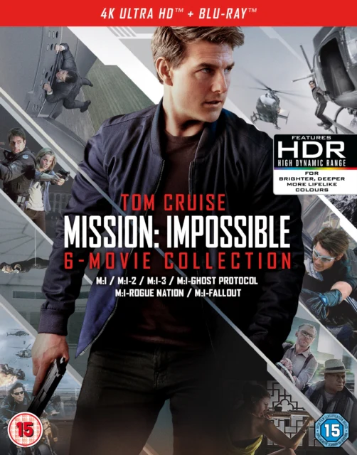 Mission: Impossible - The 6-movie Collection [Blu-ray / 4K Ultra HD + Blu-ray]
