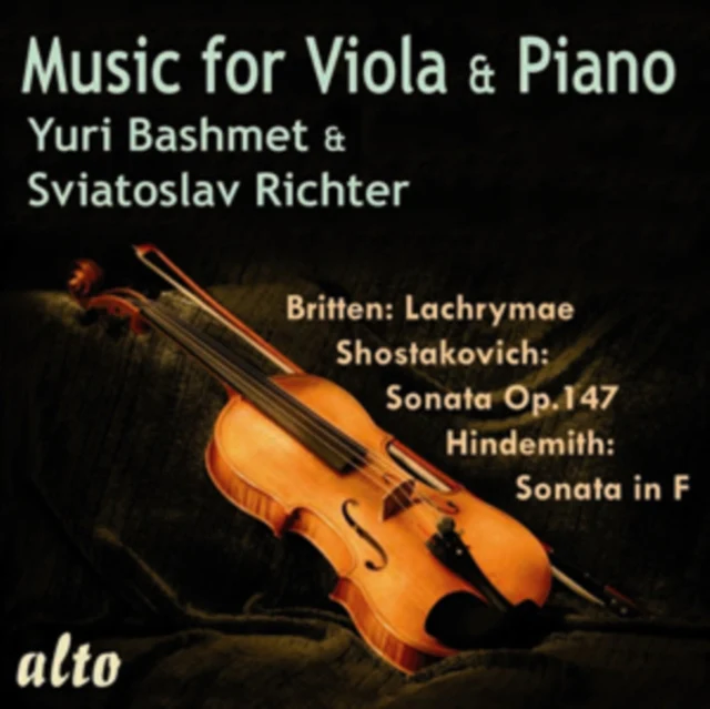 Music for Viola & Piano [CD / Album]