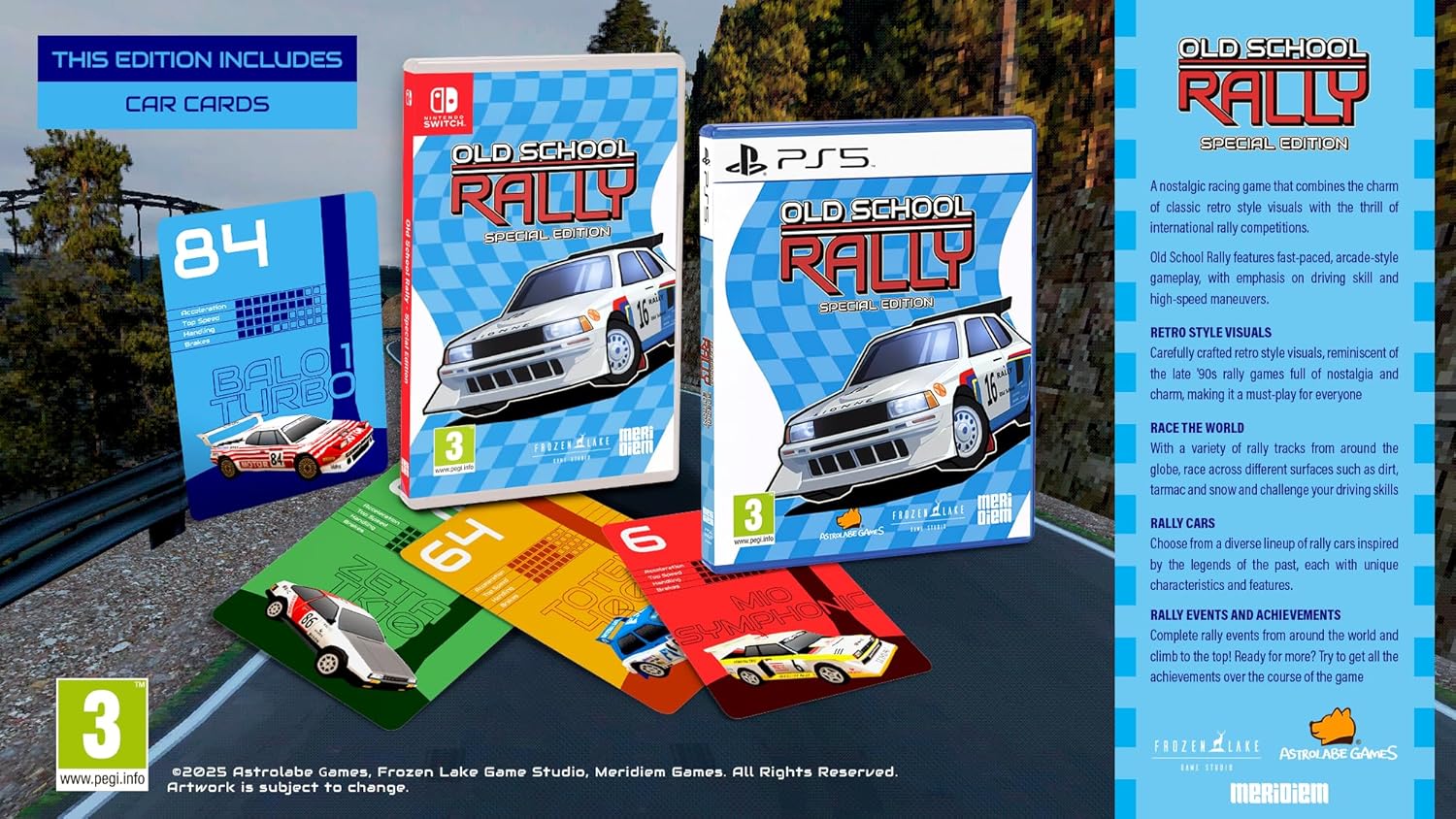 Old School Rally - Special Edition (PS5) - Image 2