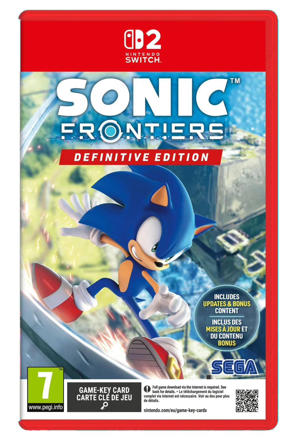 Sonic Frontiers – Definitive Edition (Nintendo Switch 2)