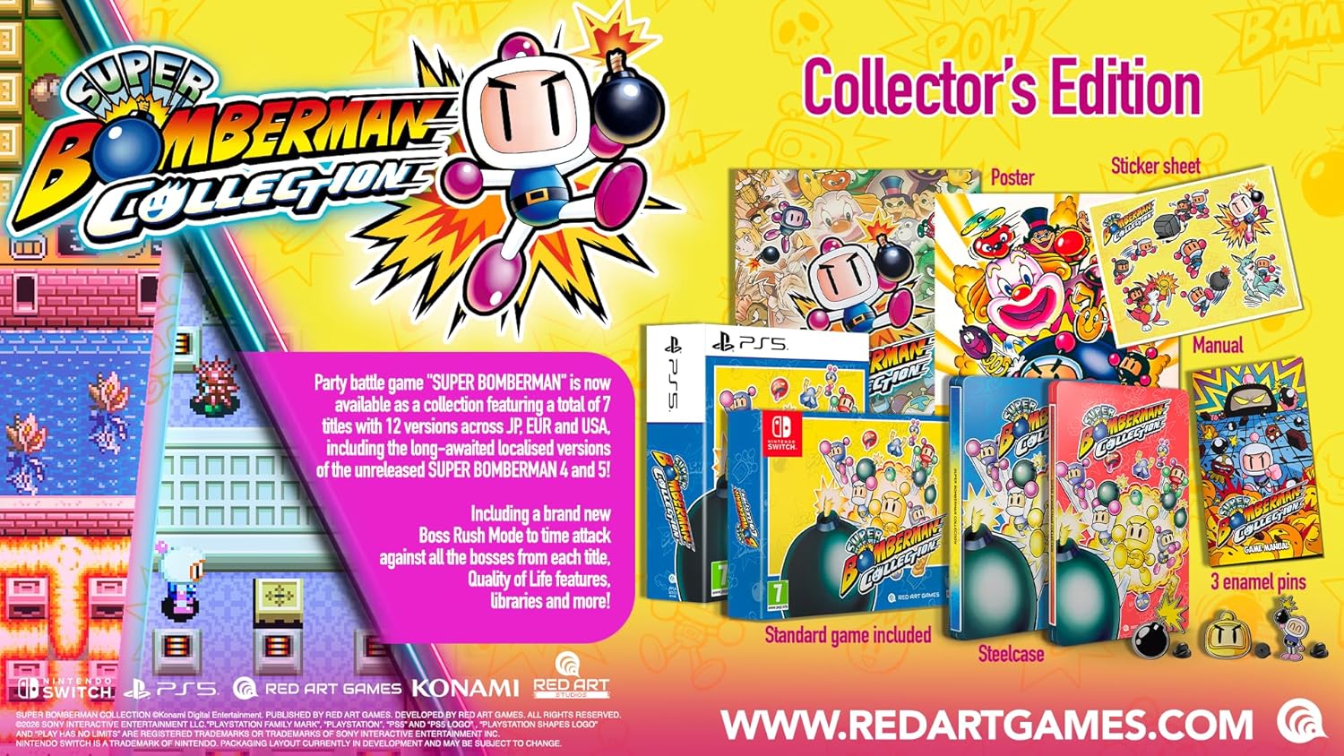 Super Bomberman Collection  – Collector´s Edition (Nintendo Switch) - Image 2