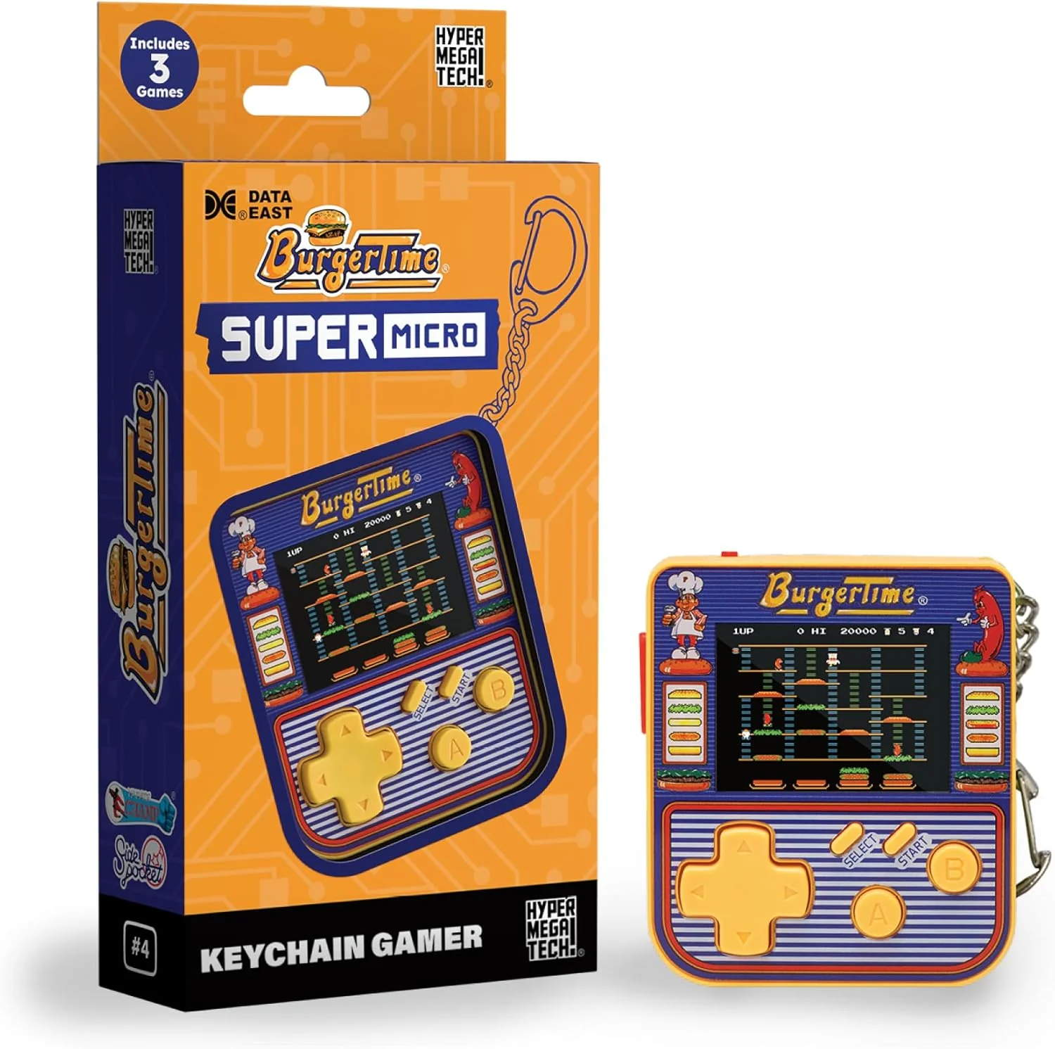 Super Micro – Burgertime Keychain Gamer - Image 3