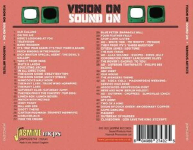 Various Artists - Vision On/Sound On [CD / Album]