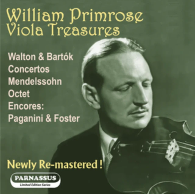 William Primrose: Viola Treasures [CD / Album]