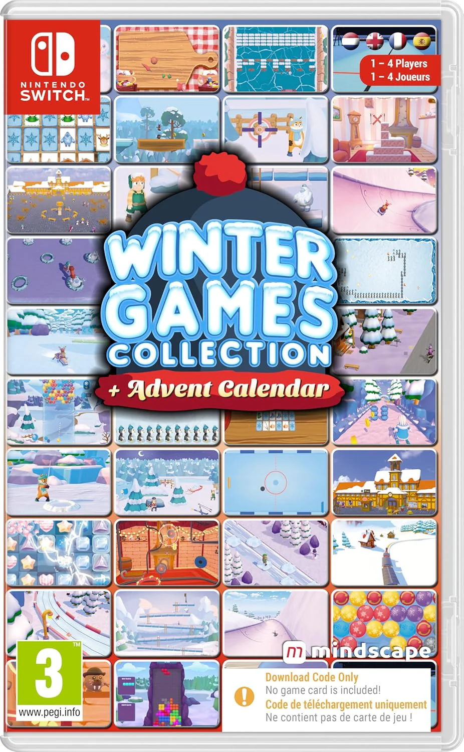 Winter Games Collection + Advent Calendar (Nintendo Switch) - Code In A Box